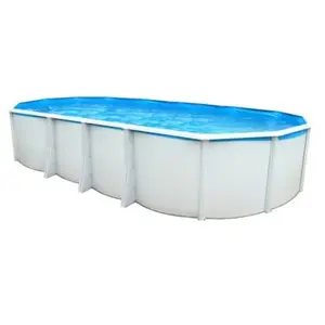 Comparateur de prix : TOI - Piscine hors-sol acier ibiza ovale 730X366X132cm filtre à sable
