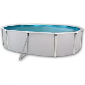Comparateur de prix : Kit Piscine hors sol acier TOI - Magnum Compact - 550 x 366 x 132 cm -...