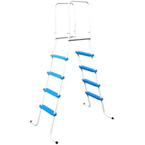 Echelle piscine haute TOI 2x4 marches avec main courante hauteur 190cmVendu parcarrefour