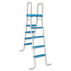 TOI - Echelle double symétrique plateforme 2x4 marches laquée epoxy po...Vendu parcarrefour