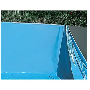 Liner piscine hors-sol ovale TOI swimpool 500x366x120cm couleur bleu pas cher