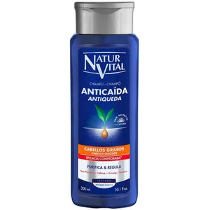 Comparateur de prix : Naturvital Shampooing ANTI-CHUTE pour cheveux gras 300 ml