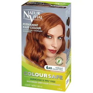 Naturaleza y Vida Colorations Natur Vital  Coloration Permanente Coloursafe 6.43-noisette pas cher