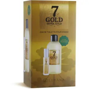 Men's Perfume Set Luxana Seven Gold 2 Pieces Vendu paramazon
