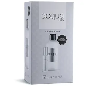 Unisex' Perfume Set Luxana Acqua Uno 2 Pieces 