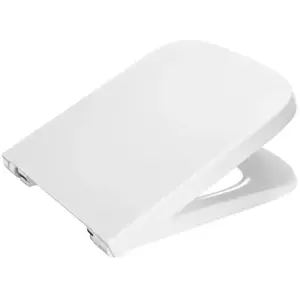 Roca - Abattant Dama compact 392, avec frein de chute silencio, blanc pas cher