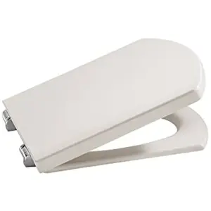Comparateur de prix : Abattant et siège de toilette compact hall, avec chute amortie Roca Couleur : Pergamon