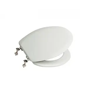 ROCA ASIENTO LUCERNA BI CROM Blanco Asientos lacados para inodoro pas cher