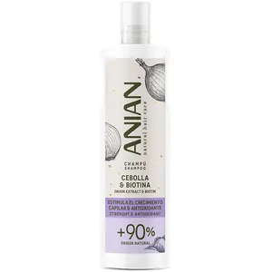 Comparateur de prix : Anian Oignon &amp; Biotine shampooing antioxydant &amp; stimulant 400 ml