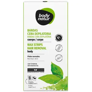Bandes Epilatoires Corporelles Bodynatur 16 uds pas cher