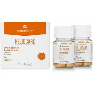 Comparateur de prix : HELIOCARE Advanced Capsules Orales - Protection Solaire Antioxydante 90 Capsules TU