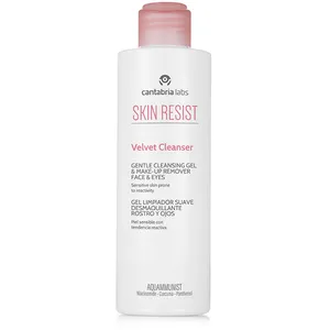 Comparateur de prix : Cantabria Labs Skin Resist Velvet gel nettoyant doux visage et yeux 200 ml
