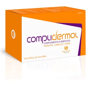 Complidermol para piel, cabello y uñas 50 cápsulas pas cher