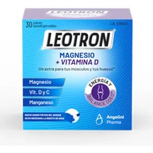 Leotron Magnésium + Vitamine D 30 Sachets pas cher