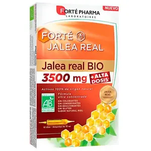 Forté Gelée Royale Bio 3500 Mg ampoules 10 x 15 ml pas cher