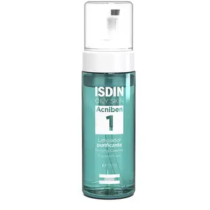 Comparateur de prix : Isdin Acniben® Mousse nettoyante Purifiante Pour Peaux Grasses 150 ml