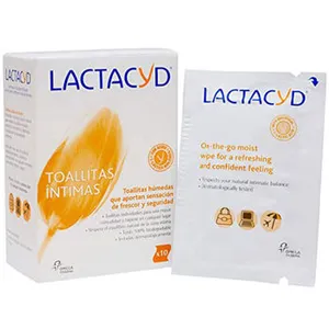 Accessoires corps Lactacyd Lingettes Intimes pas cher