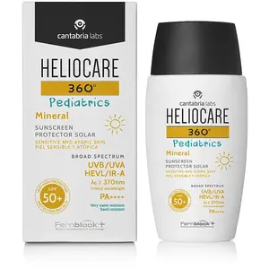 Heliocare 360° Pediatrics crème solaire minérale fluide SPF 50+ 50 ml