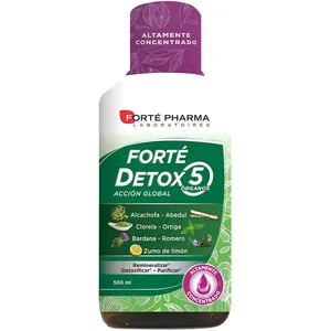 Comparateur de prix : Forte Pharma Forté Detox 5 Órganos acción global 500 ml