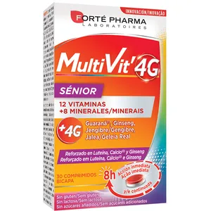 Forté Pharma Multivit 4G senior 30 comprimidos pas cher