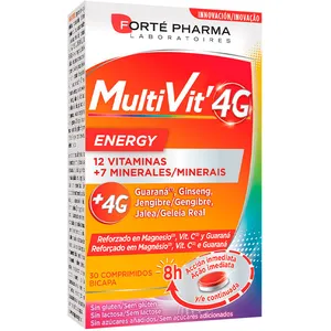 Forté Pharma Multivit 4G energy 30 comprimidos
