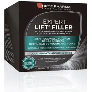 Comparateur de prix : Forté Pharma Expert Lift Filler disminución arrugas 5000 mg 10 ampollas