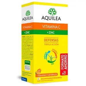 Aquilea Pack Economie Vitamine C + Zinc 28 Comprimés pas cher