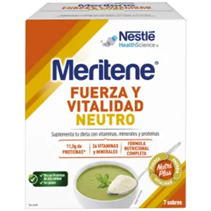 Comparateur de prix : Meritene  Neutre à l'assiette 7 sachets
