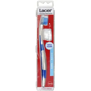 Brosse à dents Lacer adulte de précision maximale moyenne 1ud pas cher