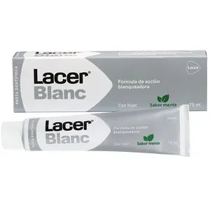 Comparateur de prix : Lacer  Blanc Plus dentifrice blanchissant à la menthe 75ml