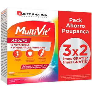 Forté Pharma Multivit Adulto 84 comprimidos pas cher