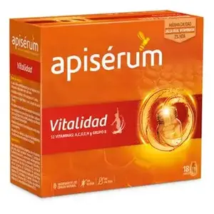 Apiserum Vitalidad 18 Ampoules Serum Physiologique pas cher