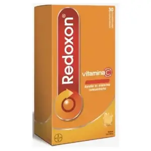 Bayer Redoxon Vitamine C Orange 30 comprimés effervescents