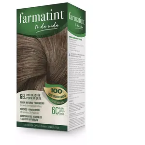 Comparateur de prix : Colorations Farmatint  Gel Coloration Permanente 6c-blond Cendré Foncé