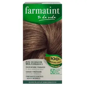 Comparateur de prix : FARMATINT Gel de coloration permanente 5D Châtain clair doré 150 ml
