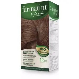 Farmatint Gel coloration permanente #4r-châtain cuivré pas cher