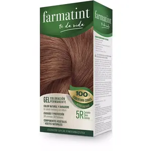 Farmatint Gel coloration permanente #5r-brun cuivré clair pas cher