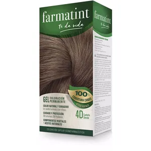 Comparateur de prix : Farmatint Gel coloración permanente #4d-castaño dorado