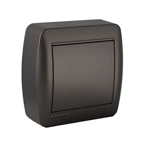 Comparateur de prix : Boite de jonction dérivation en saillie noir graphite - Solera