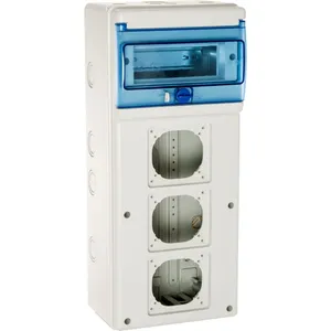 Comparateur de prix : 1308PV3 Coffret étanche IP65 pour 3 prises électriques à composer - 8 ...