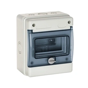 Comparateur de prix : Coffret étanche IP65 6 modules Solera