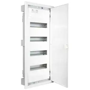 Panneau électrique encastré en métal 56 modules Metalbox Solera MP56 pas cher