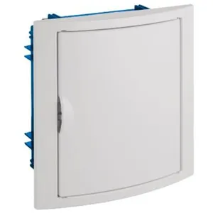 5108HGW Tableau électrique encastrable sur placo 8 modules - porte ple...