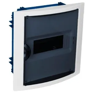 solera 5108PFHGW Tableau électrique encastrable sur placo 8 modules - porte v... pas cher