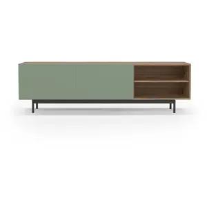 Herdasa Meuble Tv Mélamine 2 Portes, Printed pas cher