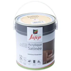 Jafep - Peinture acrylique satinée pêche 2,5 lVendu paramazon