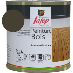 Comparateur de prix : Peinture bois taupe Jafep 0,5 L