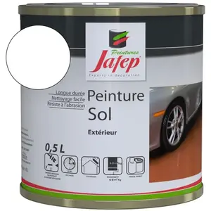 Comparateur de prix : Peinture sol Jafep blanc 0,5L