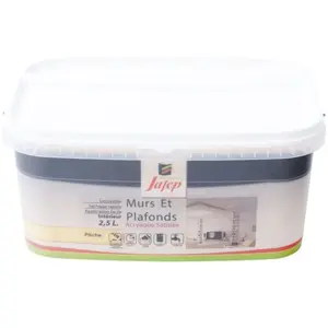 Comparateur de prix : Jafep - Peinture mur et plafond satinée pêche 2,5L