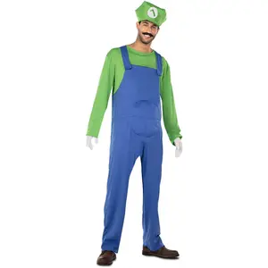 Comparateur de prix : Witbaard Déguisement Super Luigi Vert pour Homme - Mario - Carnaval et Fêtes à Thème